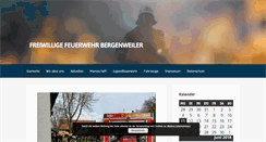 Desktop Screenshot of ffw-bergenweiler.de